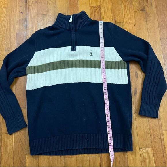 Vintage Nautica 1/4 Zip Pullover men’s medium - Picture 3 of 4